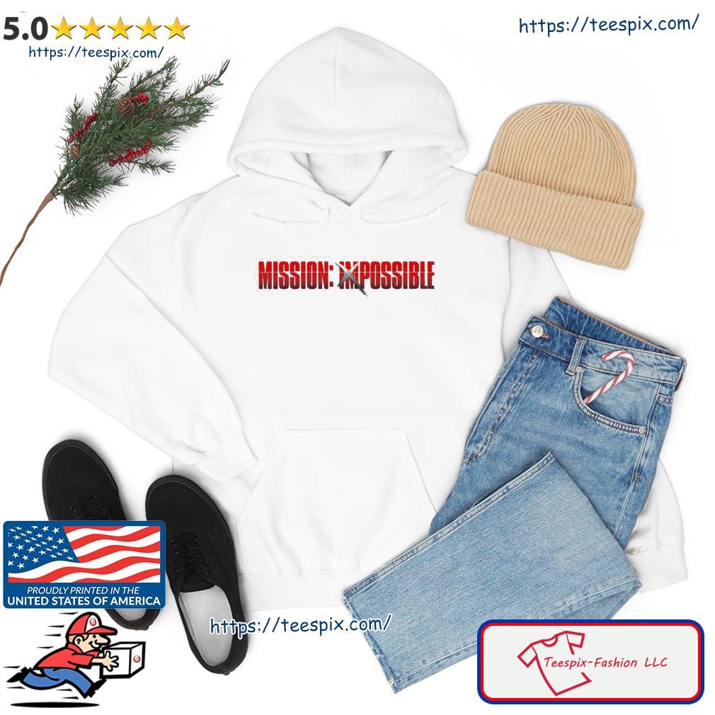 Red Logo Tom Cruise Mission Possible Shirt hoodie.jpg