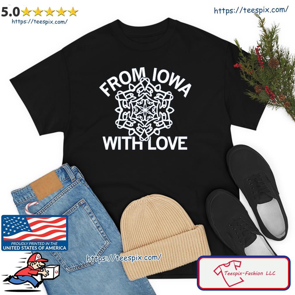 Ron Desantis Snowflakes From Iowa With Love Shirt