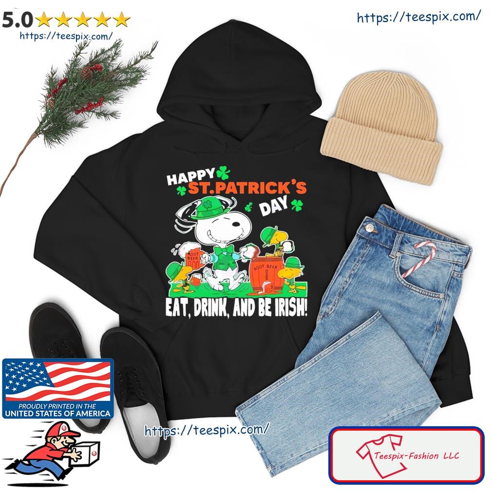 Snoopy Dog Root Beer Saint Patrick’s Day Shirt hoodie.jpg