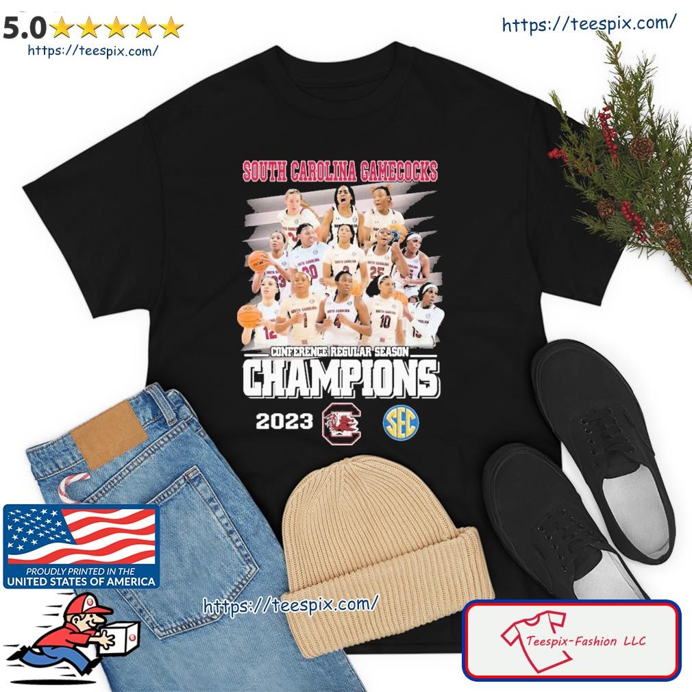 South Carolina Gamecocks Teams Conference Regular Season Champions 2023 Shirt