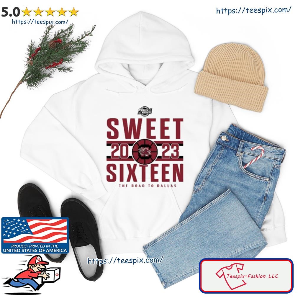 South Carolina Women's Division 2023 Sweet Sixteen The Road To Dallas Shirt hoodie.jpg