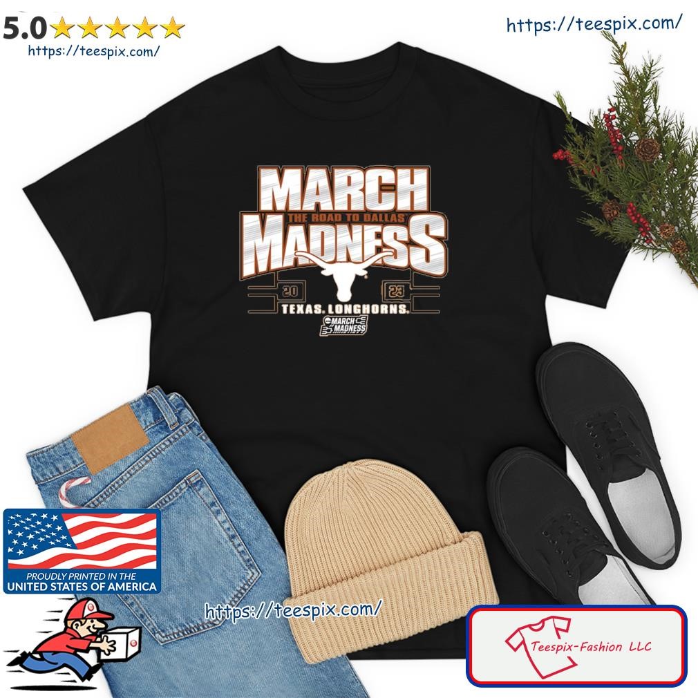 Texas Longhorns 2023 NCAA Women's Basketball Tournament March Madness T-Shirt