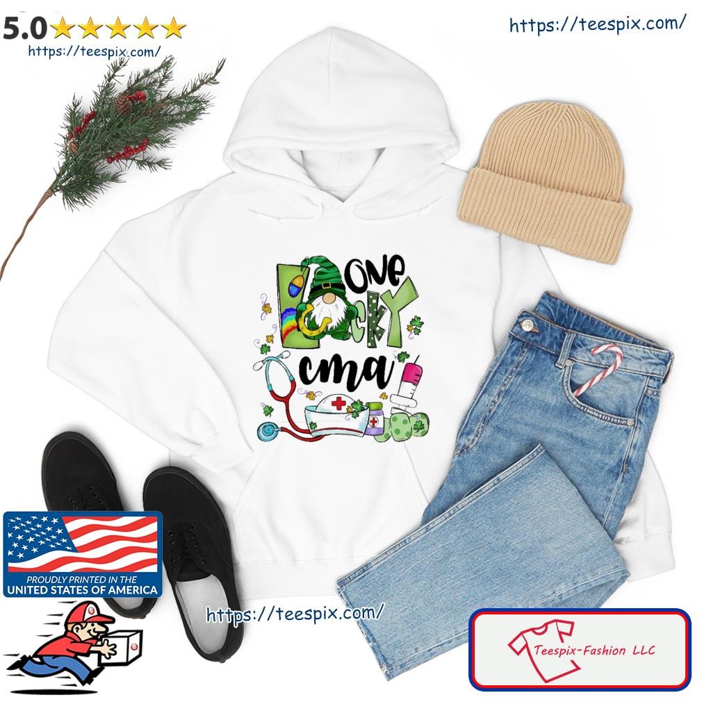 The St Patrick Day One Lucky Righteous Cma Shirt hoodie.jpg