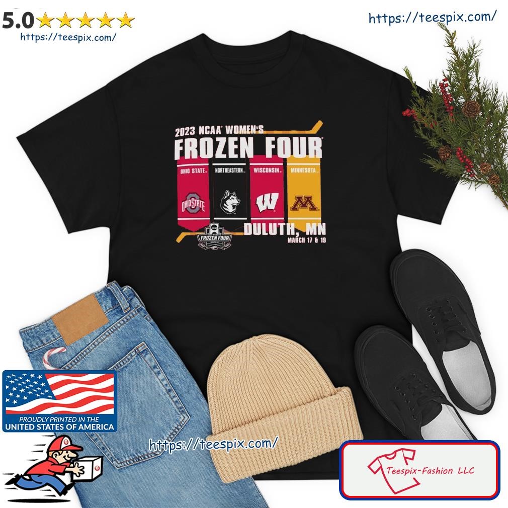 Top nCAA 2023 Women's Ice Hockey Frozen Four Official shirt
