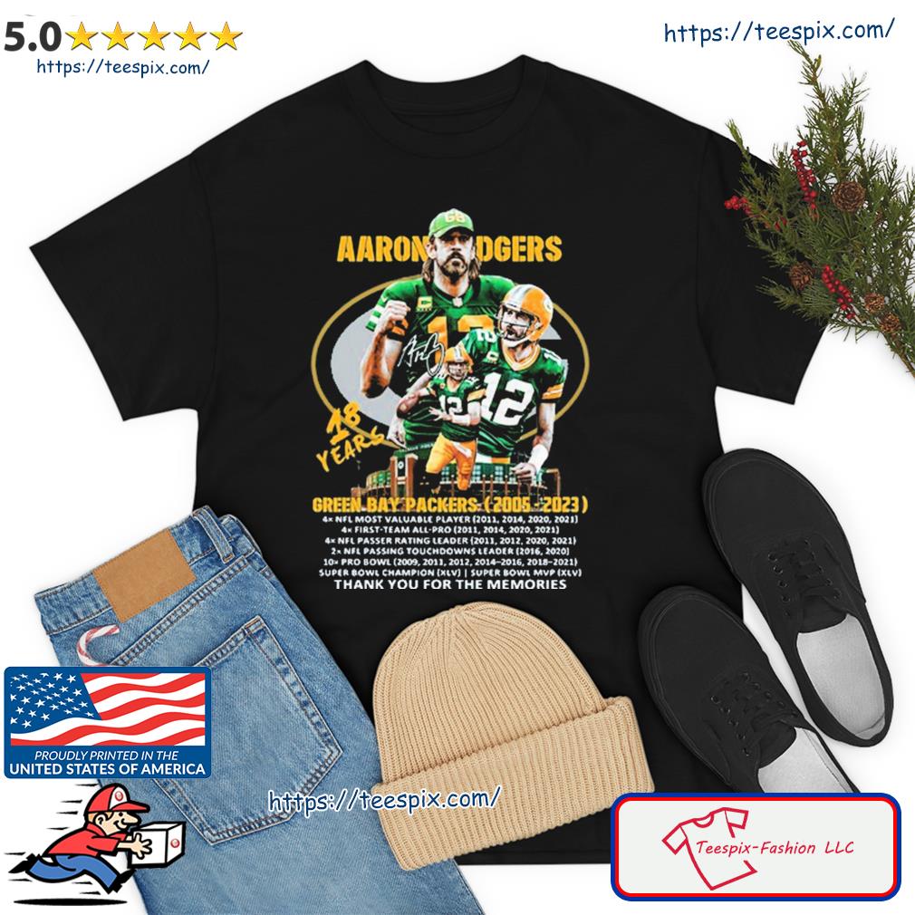 Green Bay Packers Aaron Rodgers NFL MVP 2021 Unisex T-Shirt