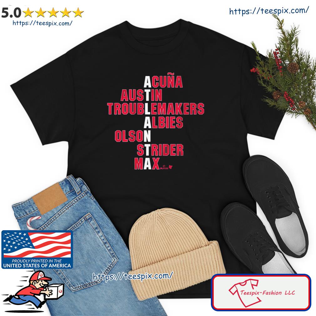 Atlanta Braves Names Player Shirt