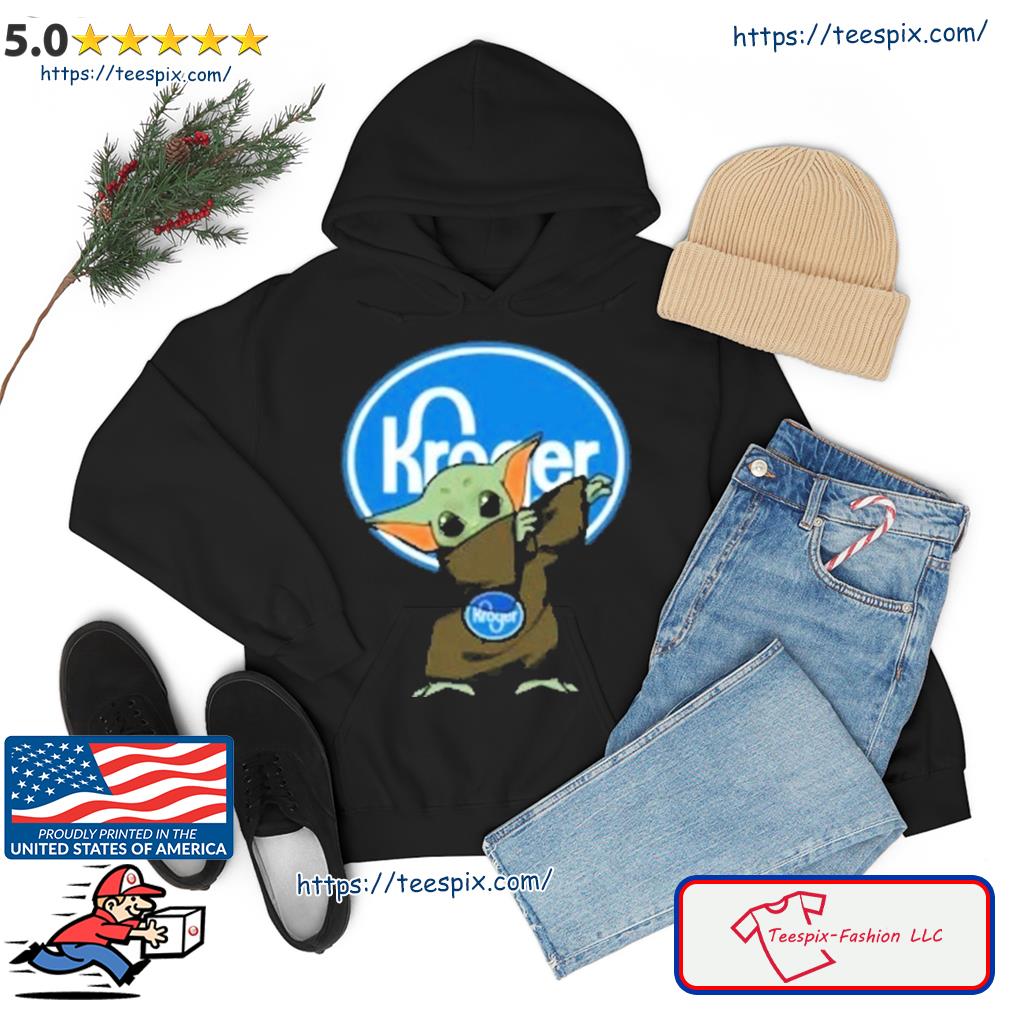 Baby Yoda Dabbing Kroger St.Patrick Day Shirt hoodie