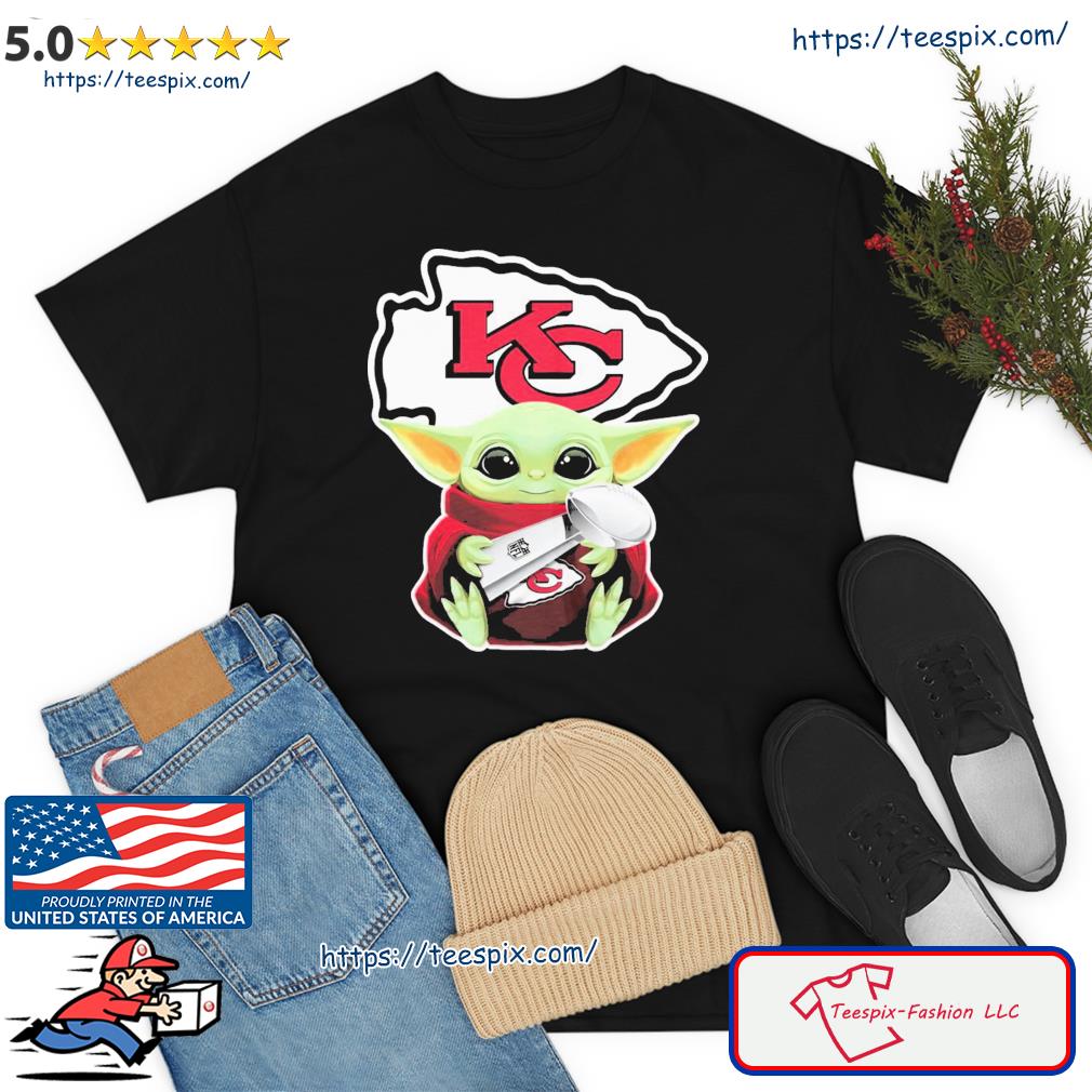 Baby Yoda KC Hug Super Bowl Champions 2023 Shirt