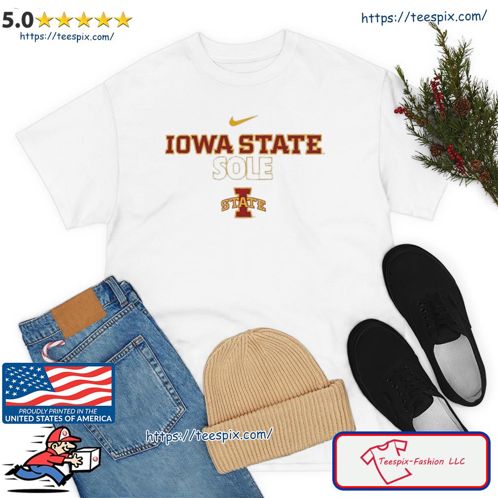 Iowa State Cyclones Basketball Nike Iowa State Sole Shirt