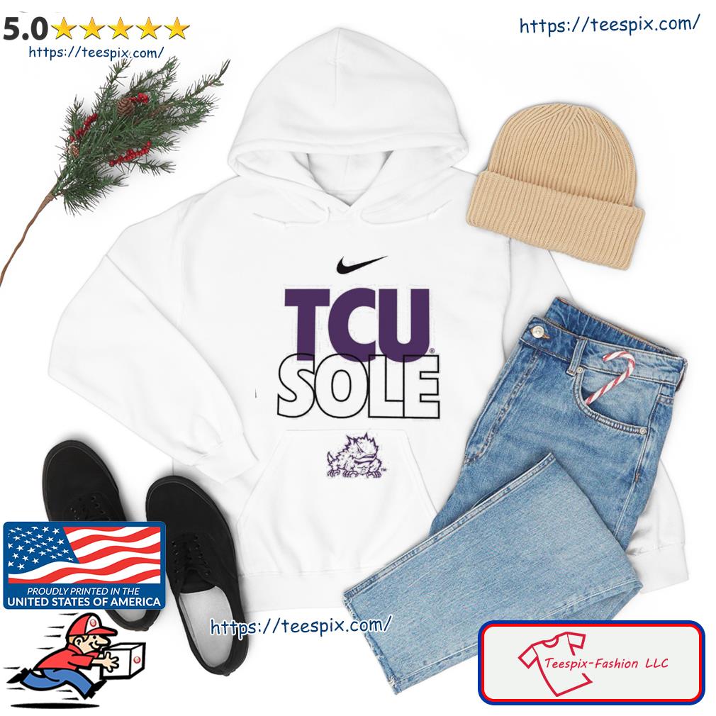 Texas Christian University Basketball Nike TCU Sole s hoodie