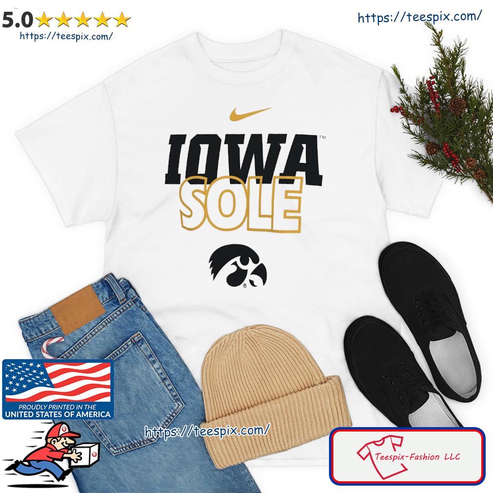 University of Iowa Basketball Nike Iowa Sole shirt