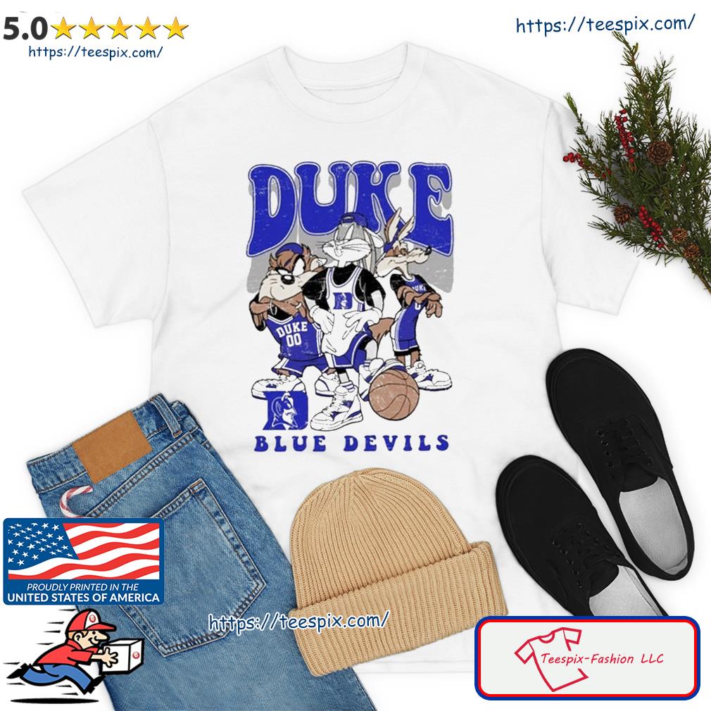Vintage Duke Tunes Golden Character Blue Devils Shirt