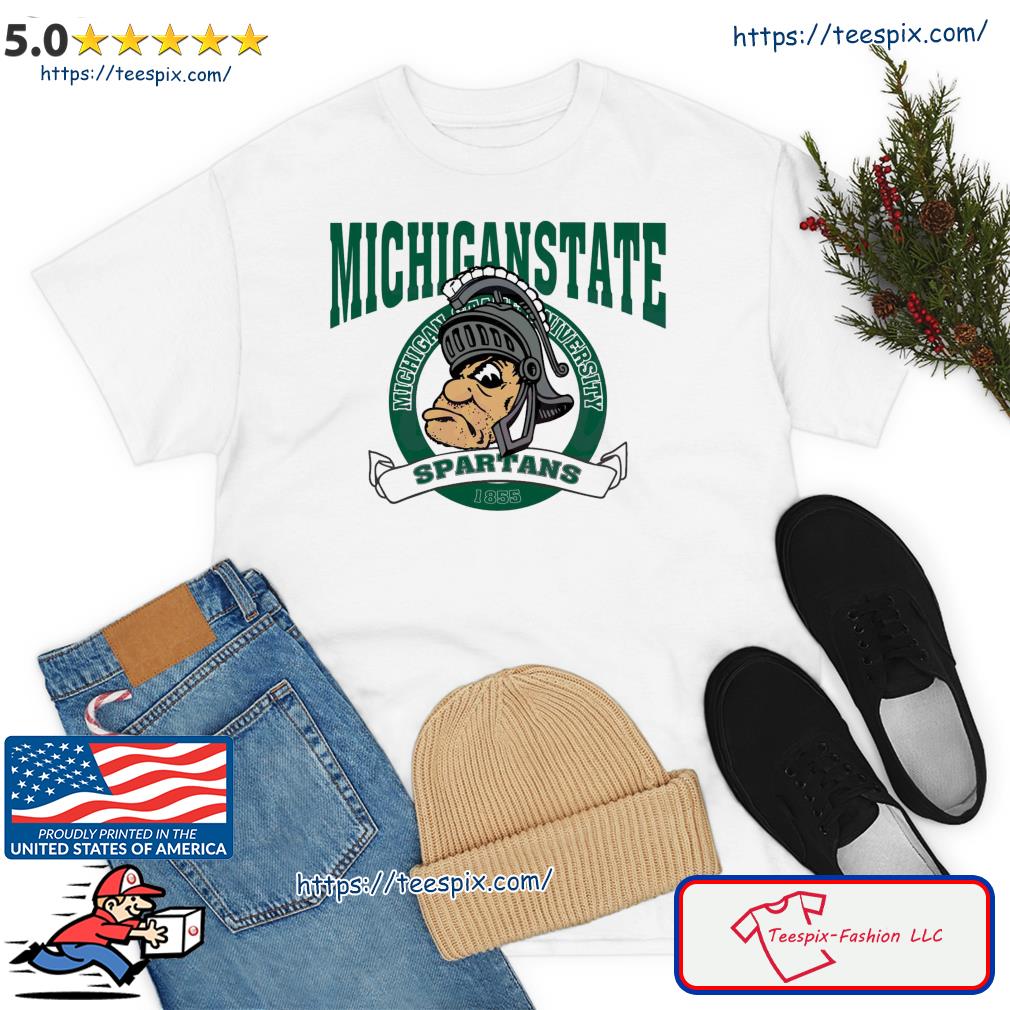 Vintage Michigan State Spartans 1855 Spartans Strong Shirt