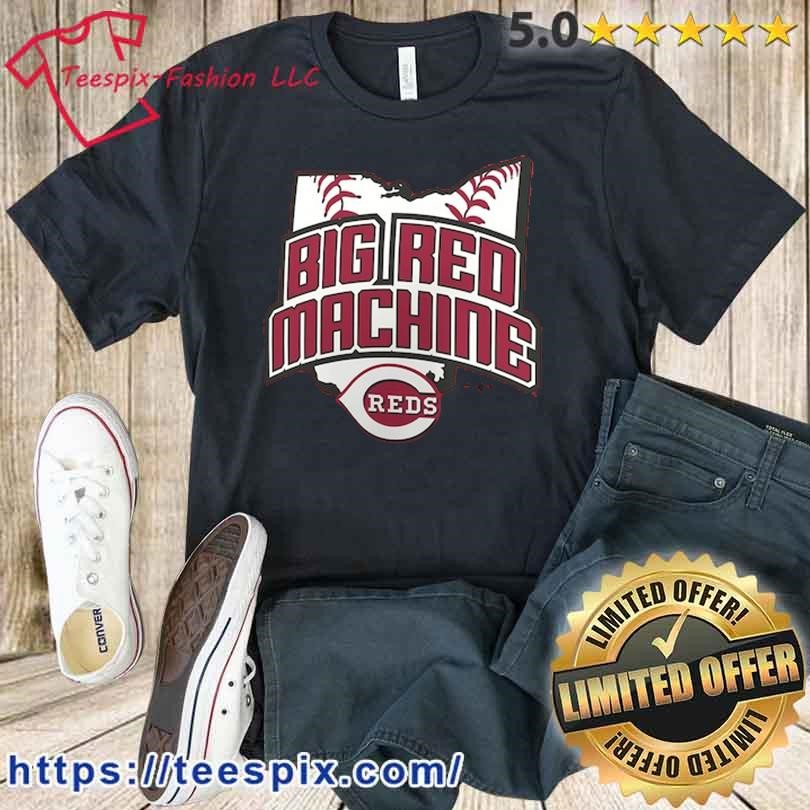 Cincinnati Reds Hometown Legend Personalized Name & Number T Shirt