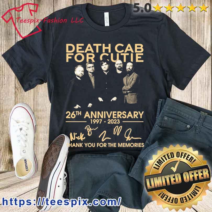 death cab for cutie shirt hot topic