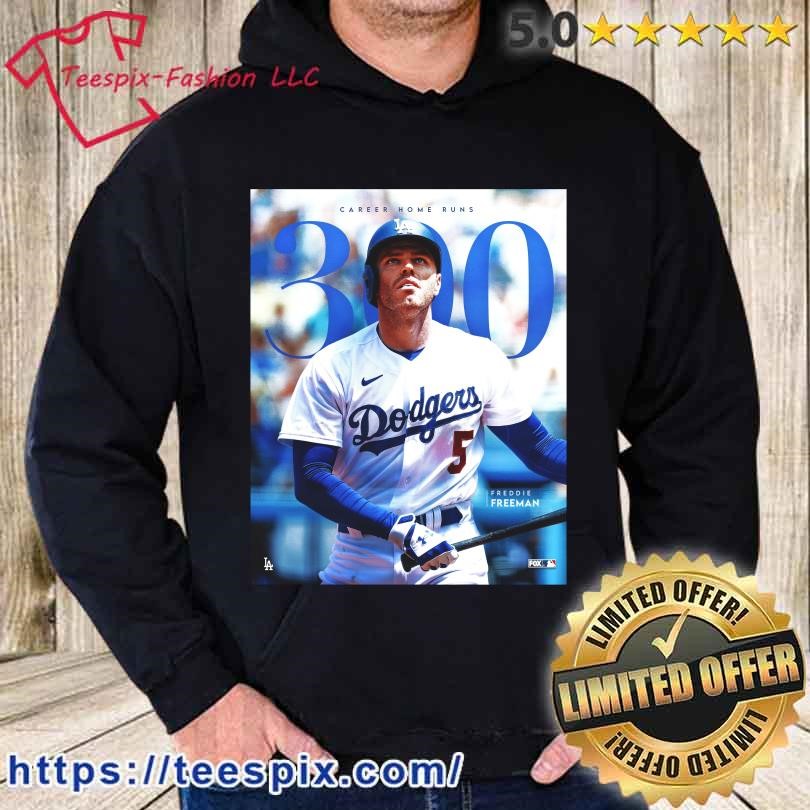 300 Career Home Runs Freddie Freeman Shirt - Teespix - Store