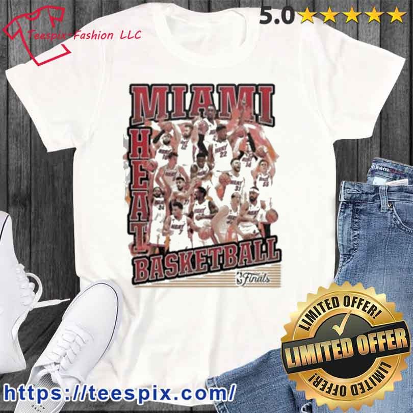 Vintage Miami Heat Skeleton Basketball T-Shirt, Vintage NBA