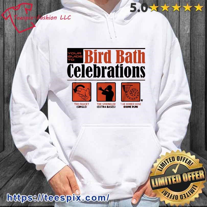 Bird bath sale shirt