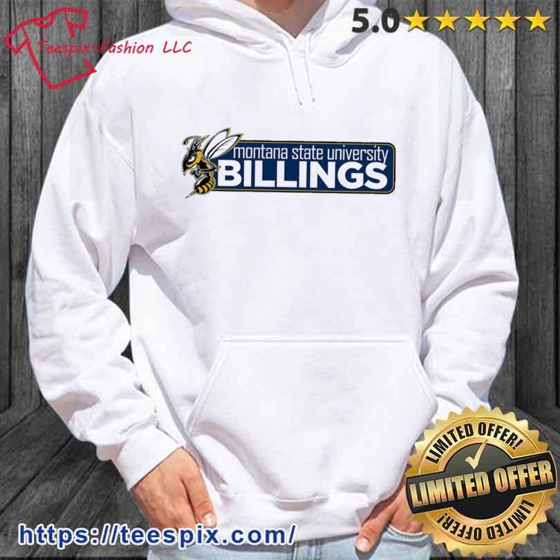 Blue Logo Montana State Billings Yellowjackets Shirt hoodie.jpg