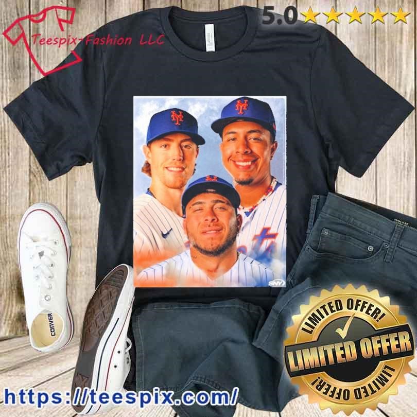 Brett Baty Francisco lvarez And Mark Vientos New York Mets Shirt