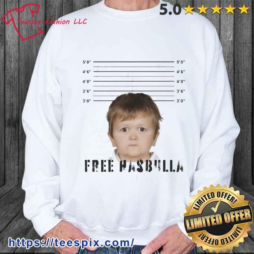 Free Hasbulla Shirt Hasbulla Mugshot sweater.jpg