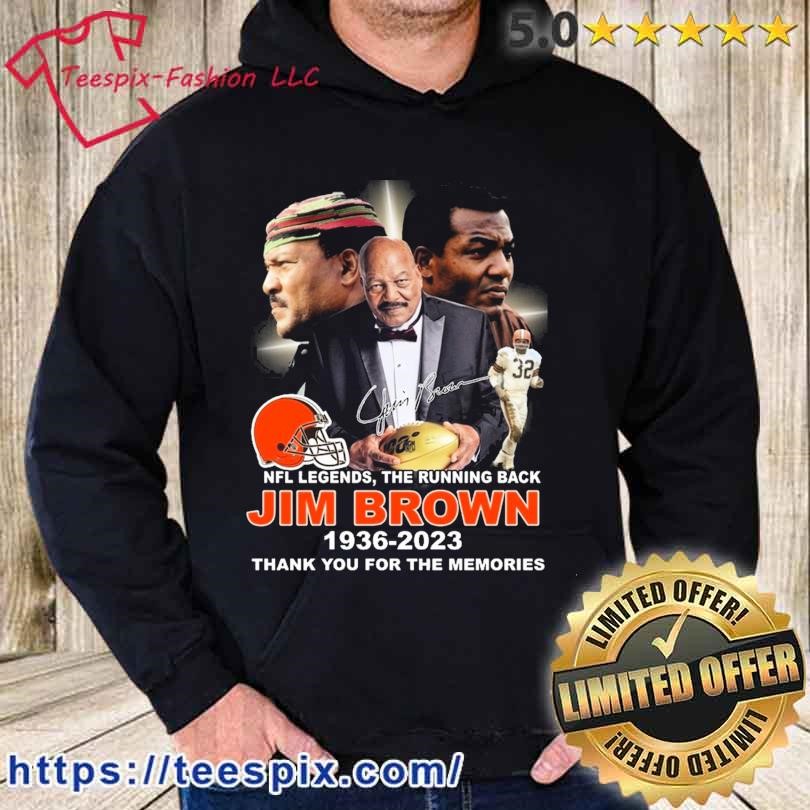 Cleveland Browns 32 Jim Brown greatest of all time 1936 2023 shirt