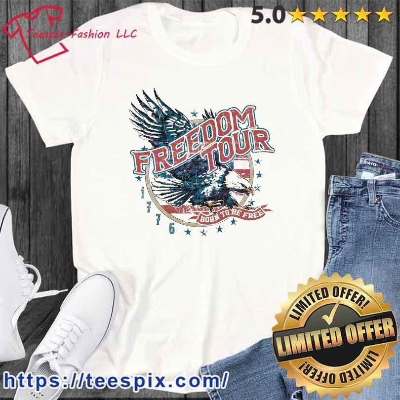 July 4th Freedom Tour 1776 American Eagle Shirt