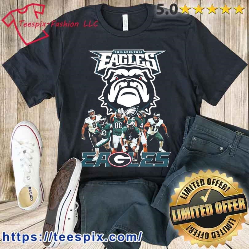 EAGEOLES Philadelphia Eagles And Georgia Bulldog Shirt - Teespix