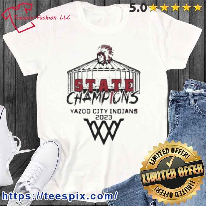 State Champions Yazoo City Indians 2023 Shirt