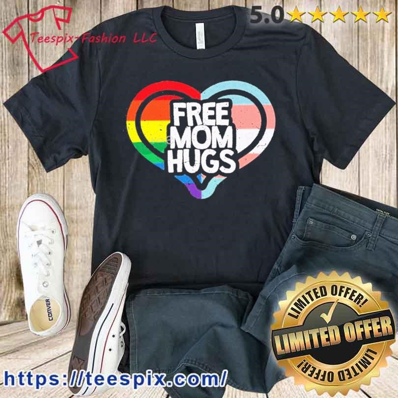 Target Humans Free Mom Hugs Pride Vintage Long Sleeve Shirt