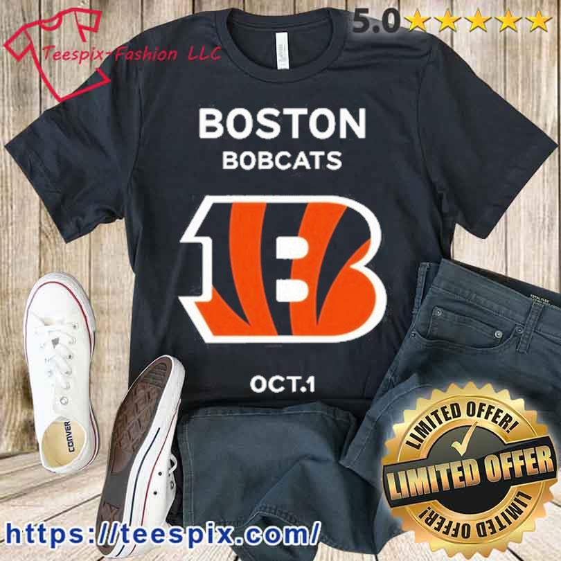 Cincinnati Bengals Boston Bobcats Oct.1 Shirts - Limotees