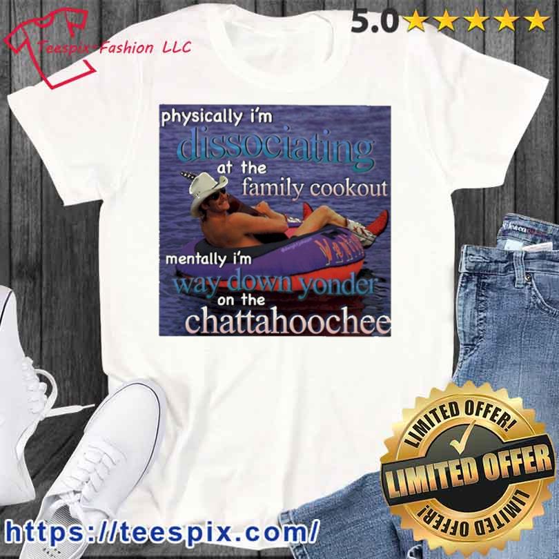 Dj Rodeo Starr Physically I'm Dissociating At The Family Cookout Shirt