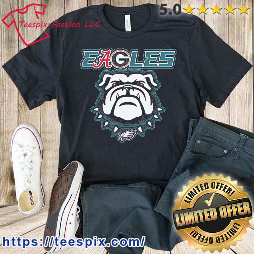 Official philadelphia Eagles And Georgia Bulldogs Eagles shirt