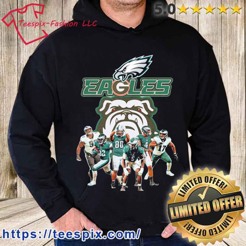 Eagles Dawgs Philadelphia Eagles And Georgia Bulldogs Players Shirt,  hoodie, sweater, long sleeve and tank top