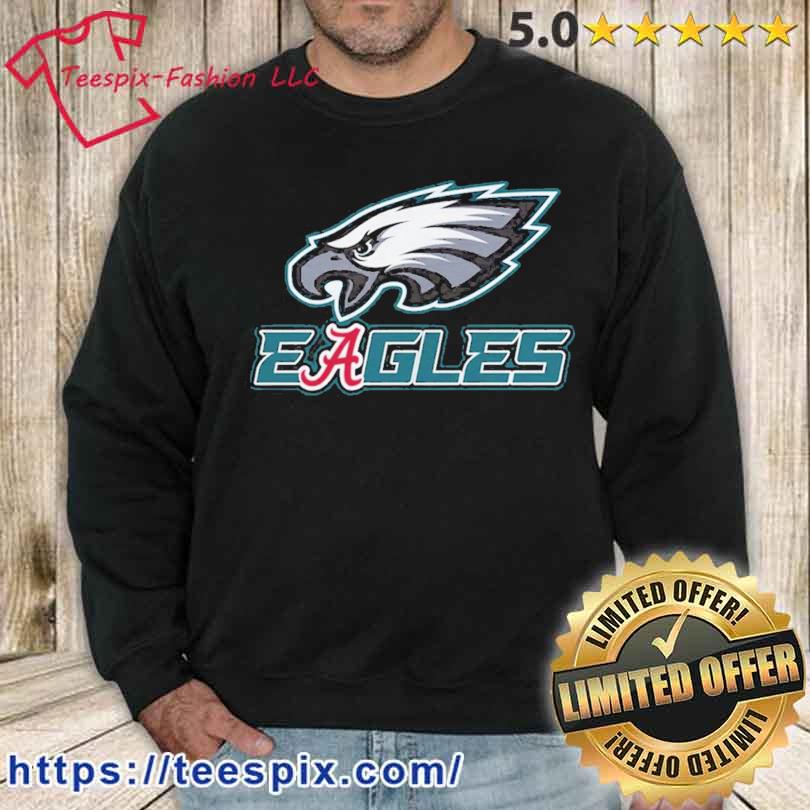 EAgles Philadelphia Eagles And Alabama Crimson Tide Logo Shirt - Teespix -  Store Fashion LLC