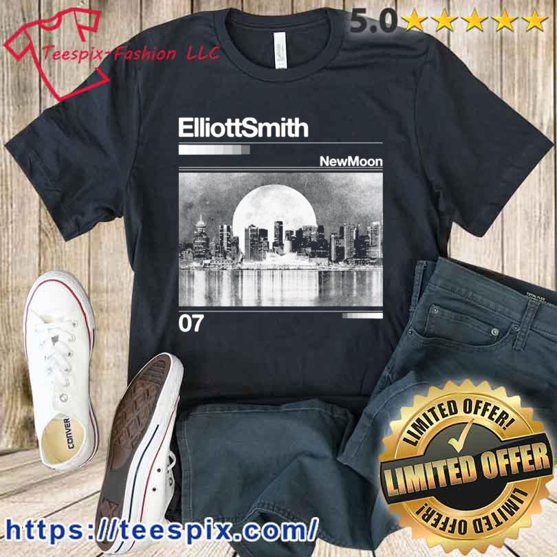 Elliott Smith New Moon 2023 Tour Shirt