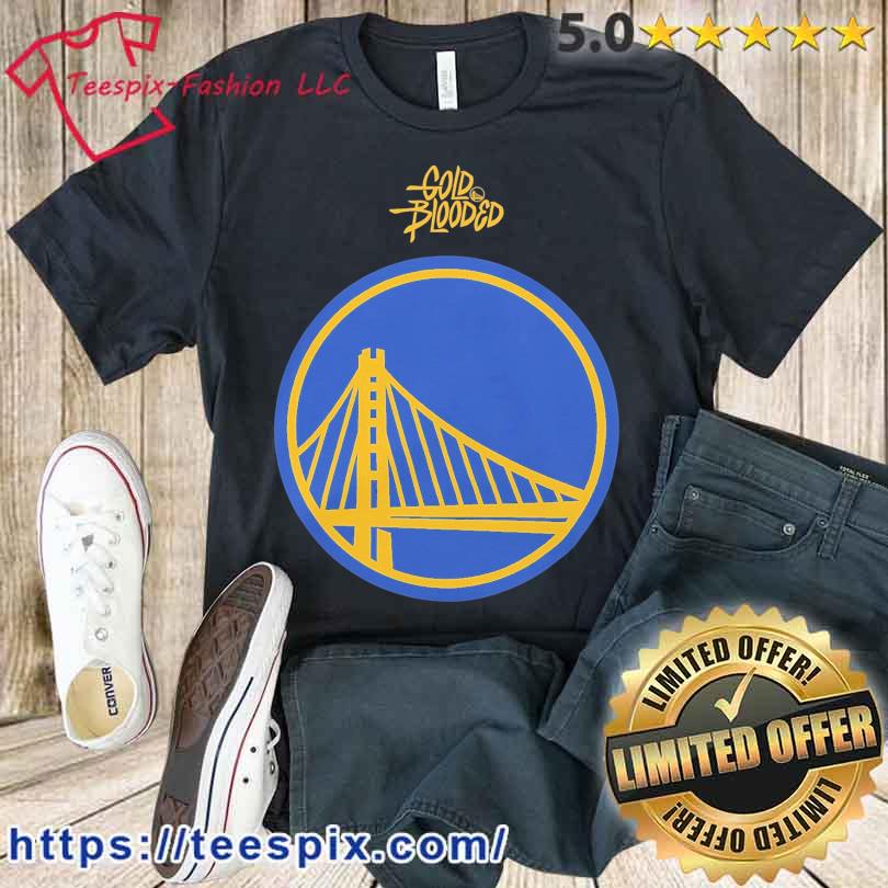 Golden State Warriors 2023 NBA Playoffs Gold Blooded Shirt