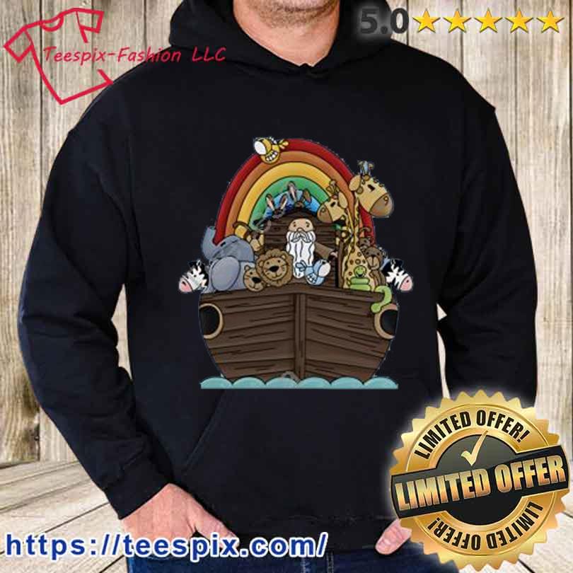 Jeff Roush Noah’s Ark And Rainbow Infant New Shirt hoodie