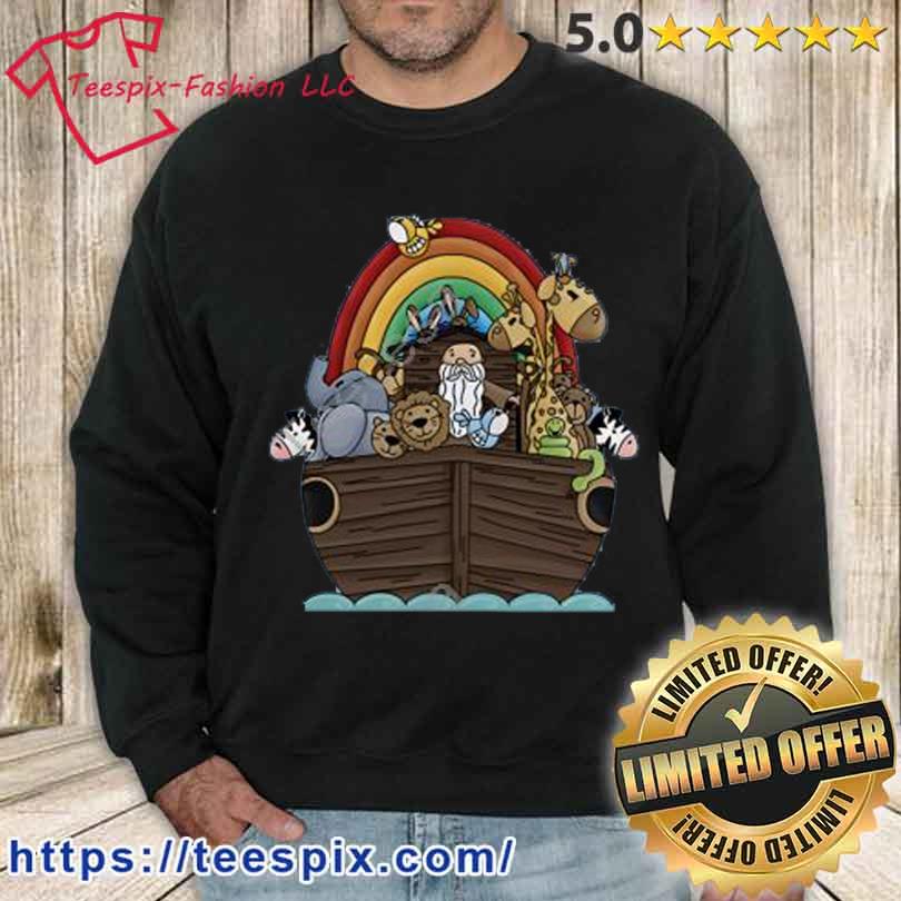 Jeff Roush Noah’s Ark And Rainbow Infant New Shirt sweater