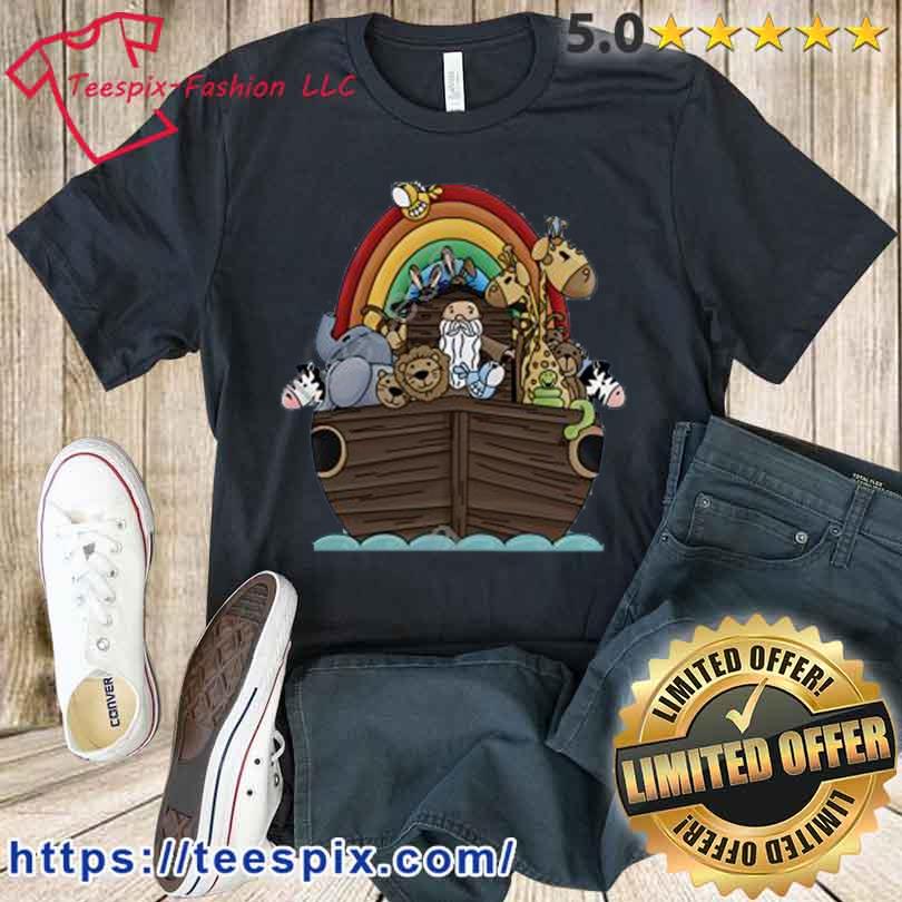 Jeff Roush Noah’s Ark And Rainbow Infant New Shirt