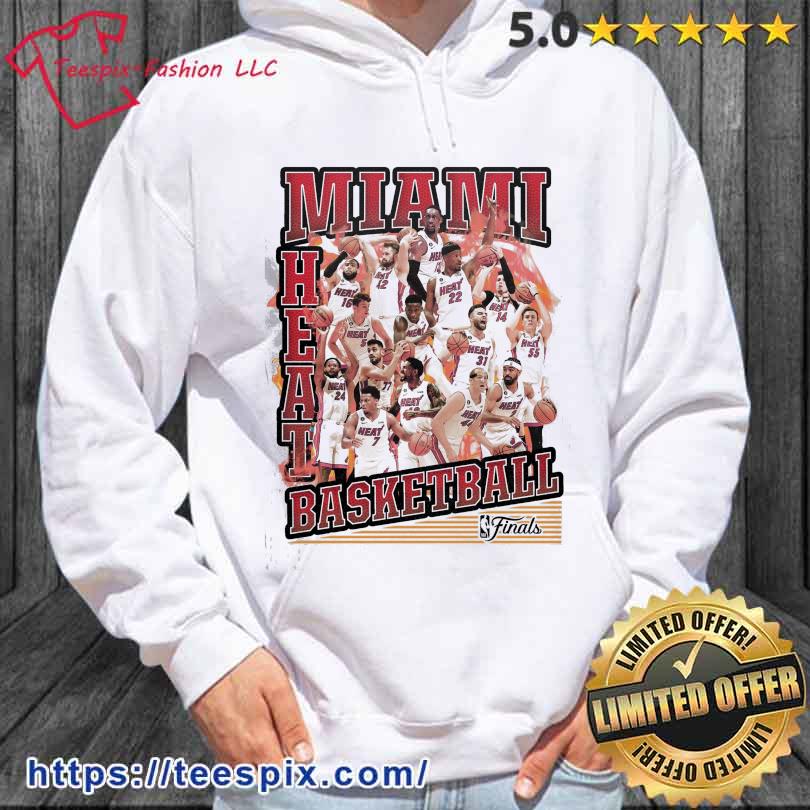 Miami Heat Basketball Players NBA 2023 t-shirt, hoodie, sweater and long  sleeve