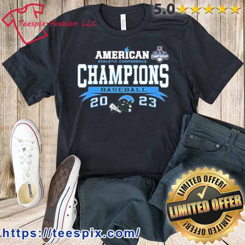 Tulane Green Wave American Athletic Conference Champions Baseball 2023 Shirt