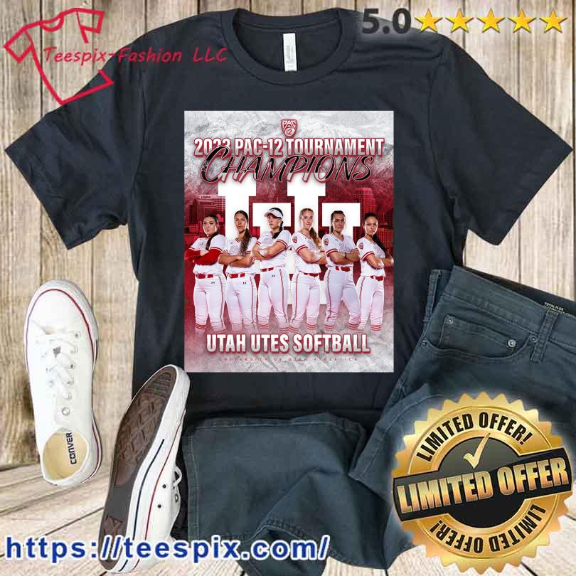 University Of Utah Athletics 2023 PAC12 Softball Tournament Champions