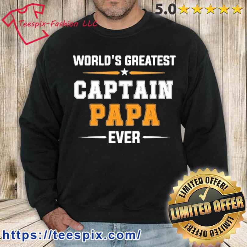 T shirt captain papa hot sale