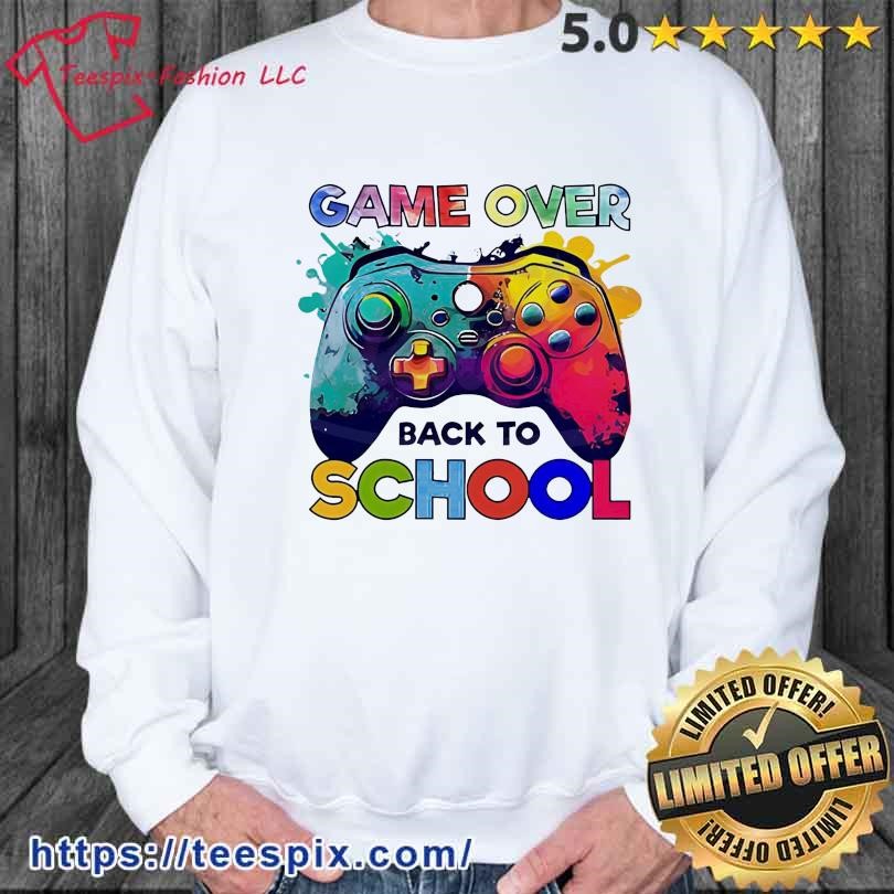 Game on sale over sweater