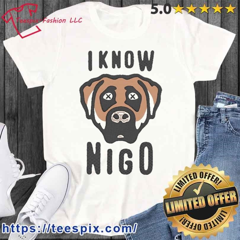 I Know Nigo Logo Brent Faiyaz Shirt - Teespix - Store Fashion LLC