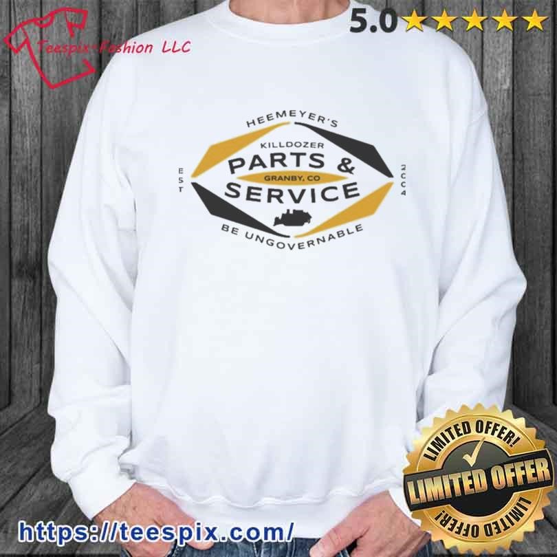 Killdozer Parts And Service Logo Shirt sweater.jpg