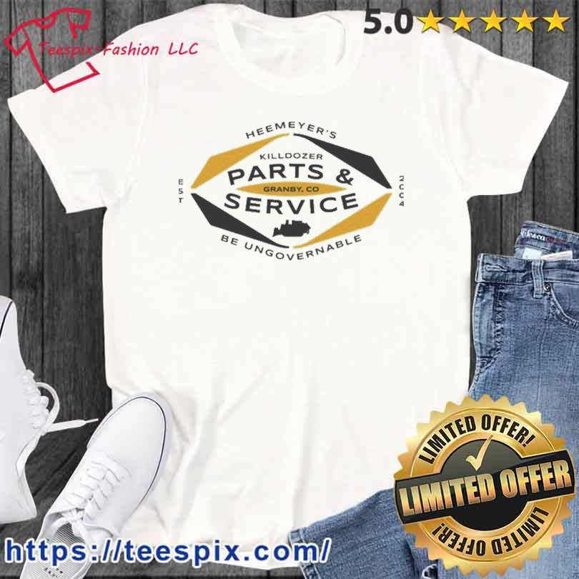 Killdozer Parts And Service Logo Shirt