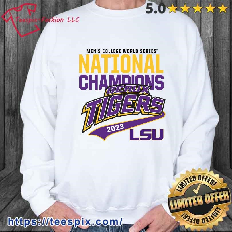 2023 NCAA Baseball National Champions Geaux Tigers LSU Baseball