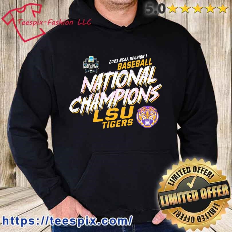 LSU Tigers 2023 NCAA Division I Baseball Champions Shirt hoodie.jpg